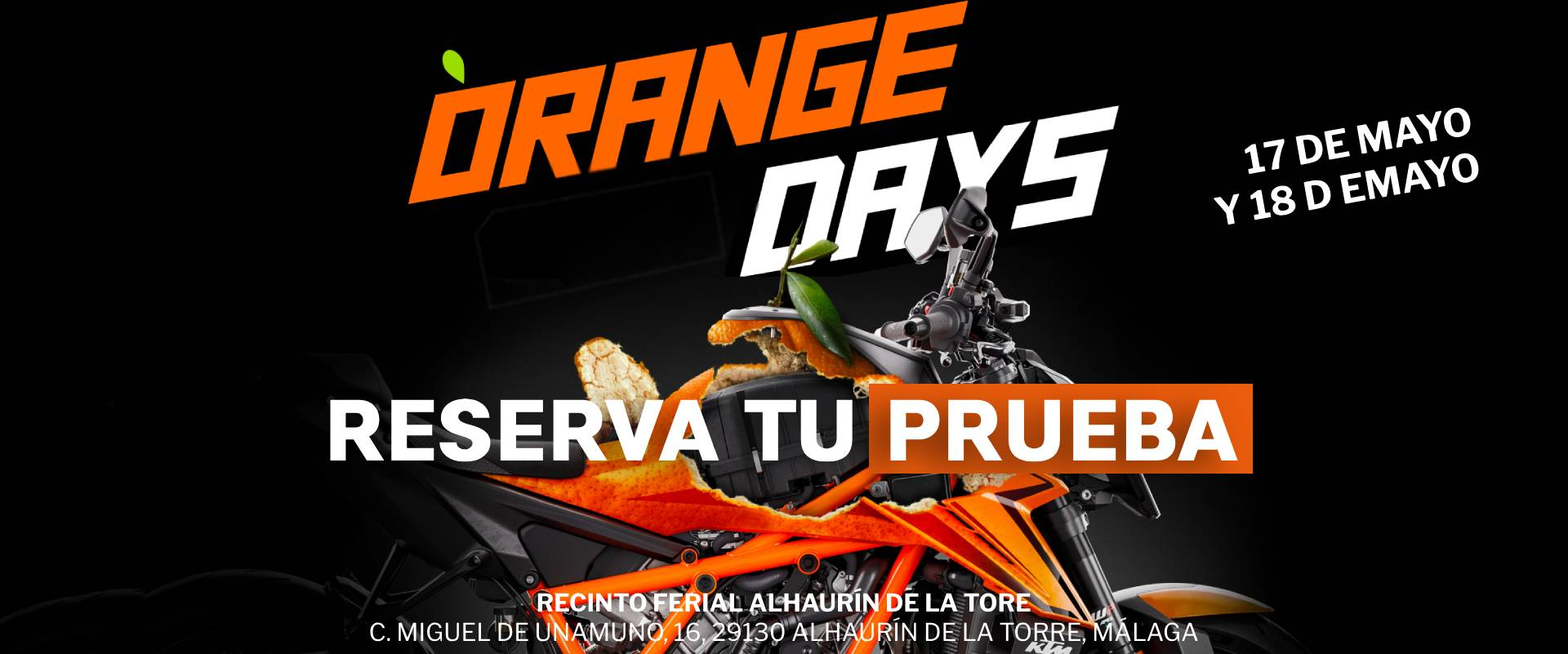 ¡Regresan los KTM Orange Days 2025 con pruebas de modelos y celebración del 30º aniversario Duke!